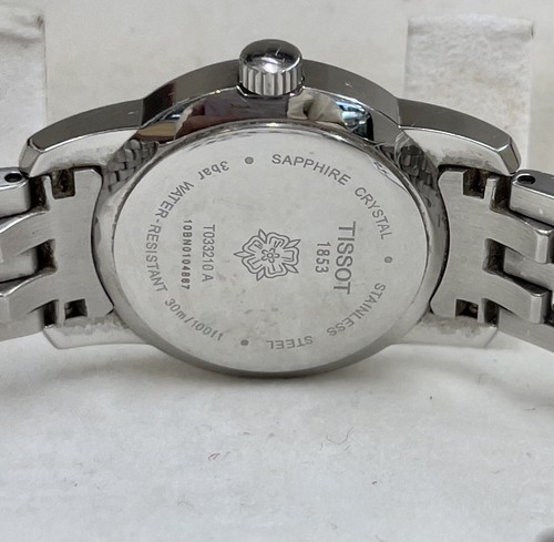 Tissot Classic Dream T033210 A Ladies Watch 28mm White Dial Stainless Steel - Picture 10 of 11