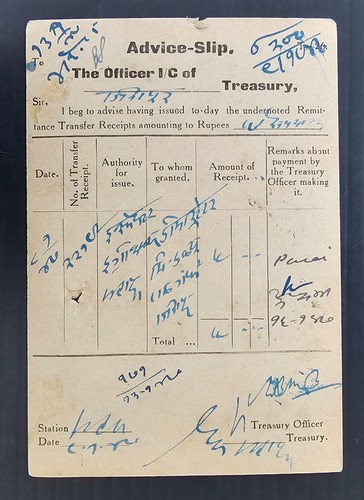 1947 India (Indore) 1/4A Stamped Postcard 2 stamps cd Mahidpur-Zirapur - Picture 3 of 3