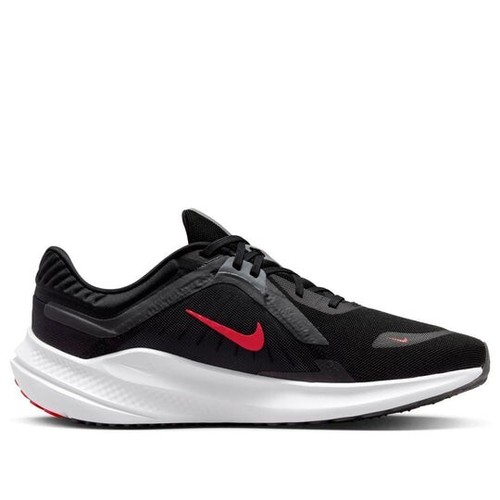 Nike Quest 5 DD0204-004 Tenis para Hombres Negro Rojo Universitario Zapatos para Correr FD1207 - Imagen 8 de 24