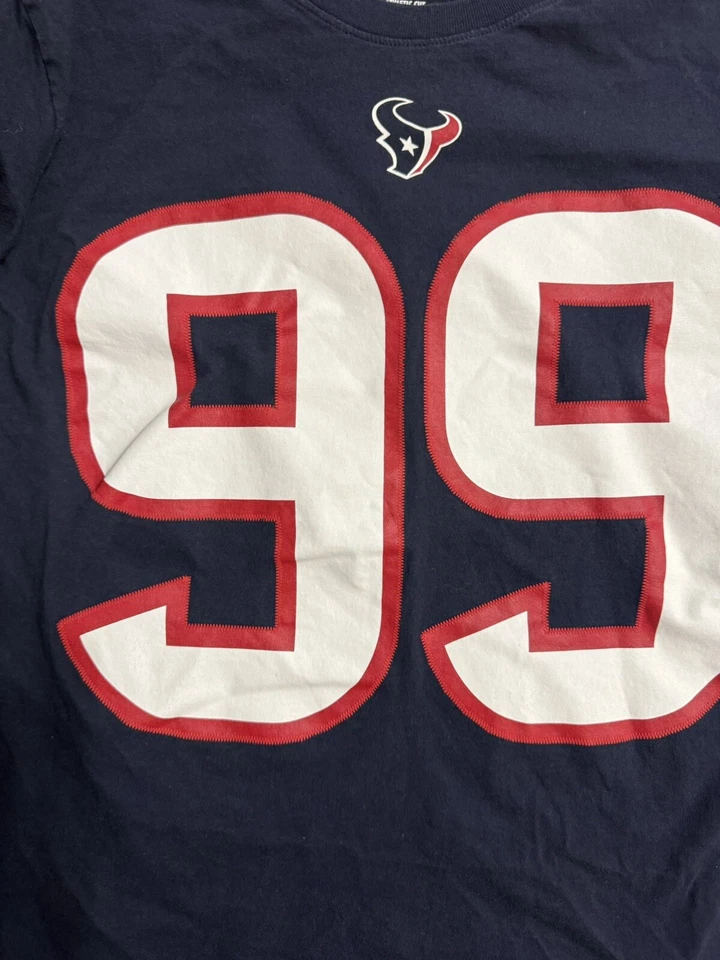 Camiseta JJ Watt “The Nike Tee” Houston Texans Azul Oscuro Talla Grande Foto 4 de 4