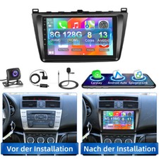 DAB+ 8G+128GB Carplay per Mazda 6 GH GG 2007-2012 Android 13 autoradio GPS+Kam