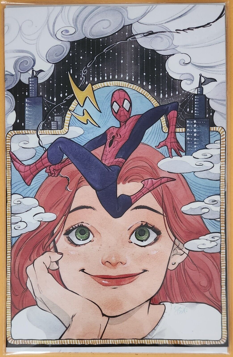 AMAZING SPIDERMAN 32 PEACH MOMOKO VIRGIN VARIANT NM FAN EXPO CON