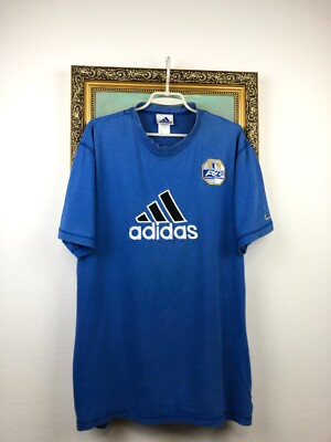 Vintage 90's Adidas Luzern Football Shirt Soccer Jersey Rare Mens Trikot Size L