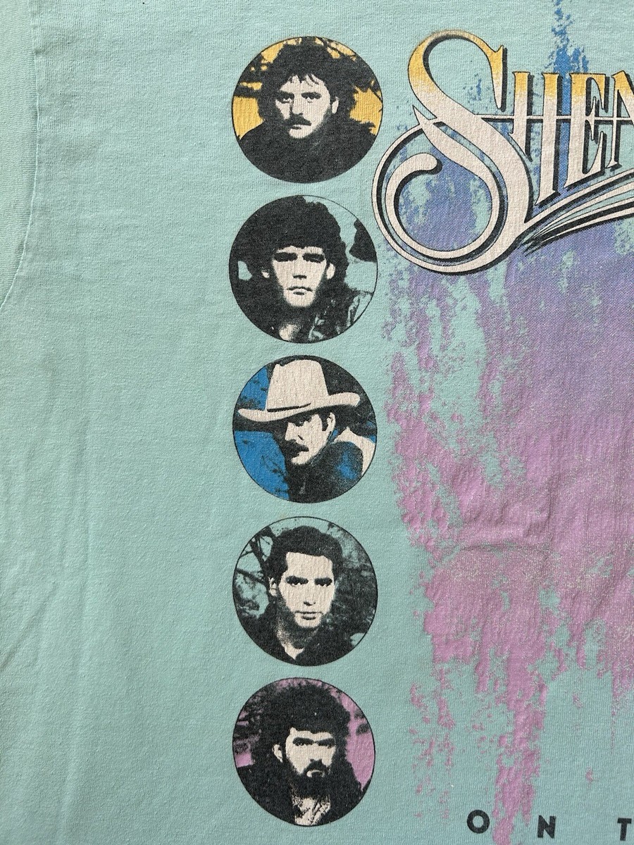 ミュージシャン 90's SHENANDOAH Tour T-Shirt Vtg 90's Shenandoah On Tour Country Music Band Concert T