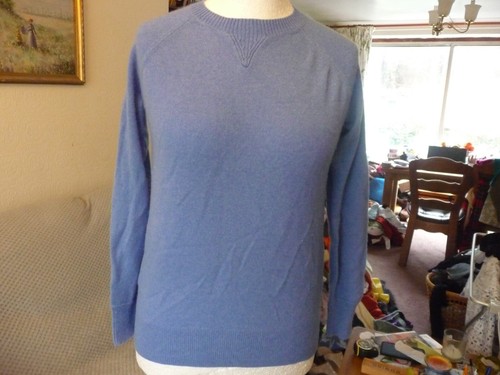 John Lewis dunkelblauer Kaschmir Pullover Gr. 8