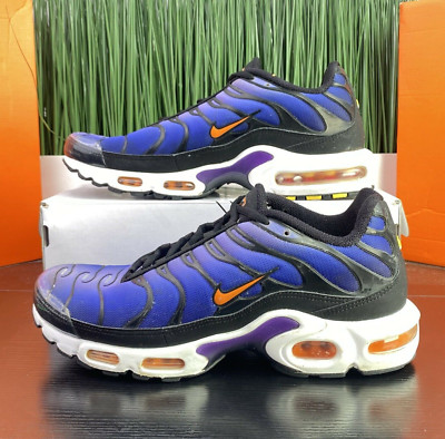 Nike Air Max Plus NBY OG Voltage Purple Black Total Orange BQ4629-002 Size 11.5
