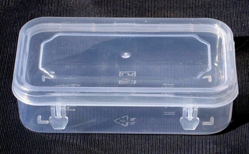 Plastic Small Clear Transparent Storage Collection Container Box Case 3.5x2 inc - Picture 4 of 4