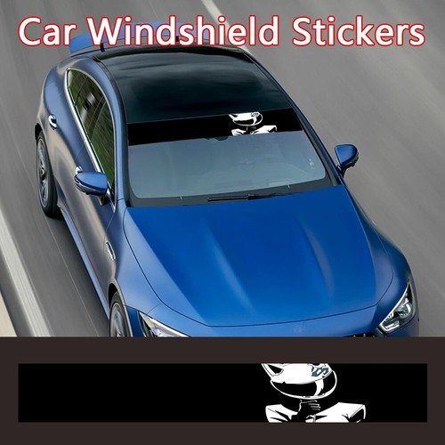Anime Gun Girl Car Windshield Auto Front Windshield Rear Gear Decals Stickers - Picture 19 of 19