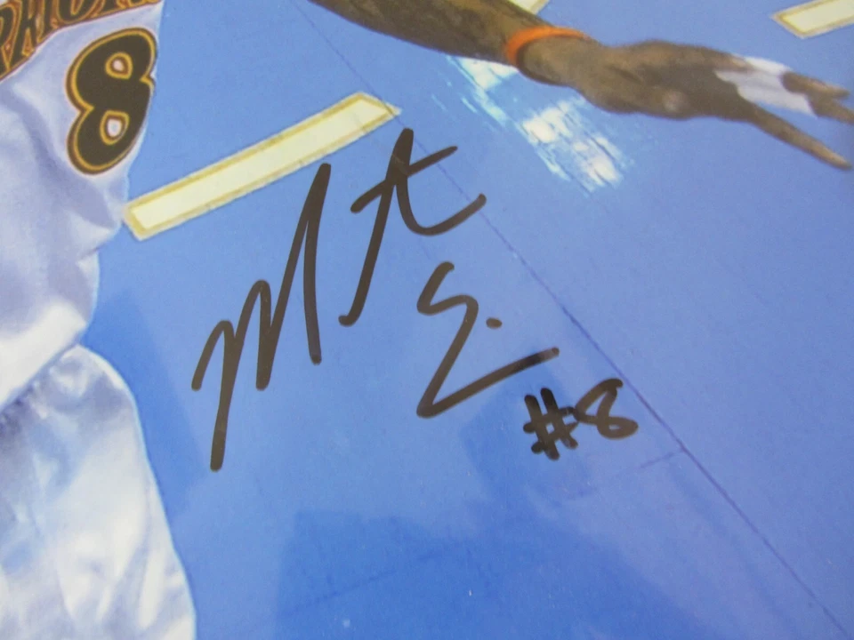 Foto autógrafo Monta Ellis 16 x 20 fotografía Golden State Warriors firmada #8 Foto 2 de 4