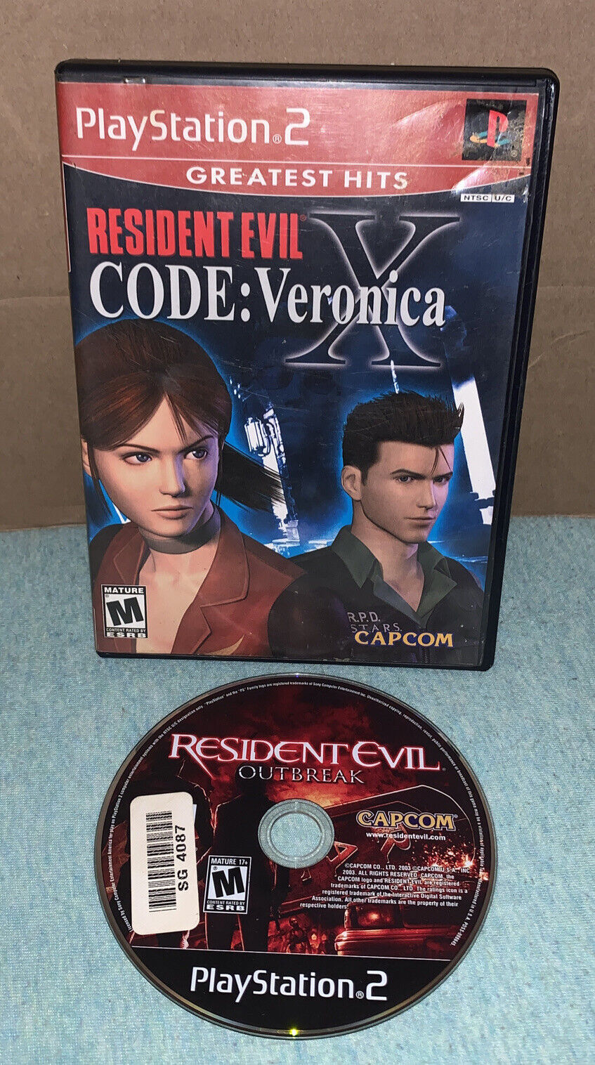 Ps2 Resident Evil Code Veronica Original Greatest Hits - Escorrega o Preço