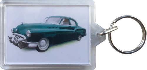 Buick Super Riviera 1950 - Souvenir Schlüsselring mit 50x35 mm Einsatz