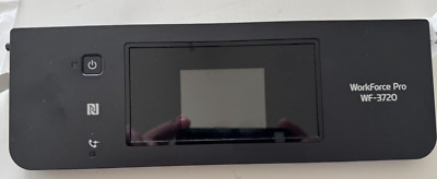 Epson Workforce Pro WF-3720 Printer Control Panel and Display Screen WF3720
