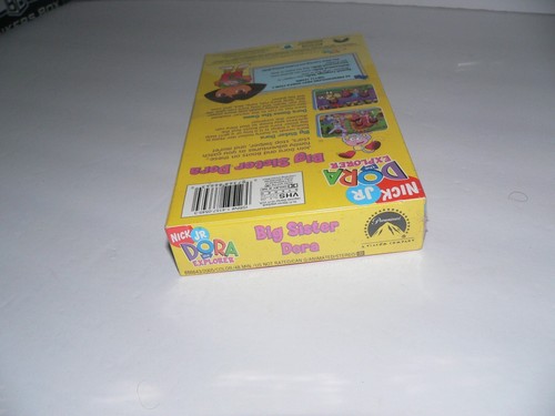 New Sealed! Nickelodeon’s Dora the Explorer Big Sister Dora VHS Video Tape - Picture 5 of 5
