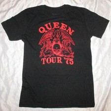 Queen Tour 75 T-Shirt Official Men's Medium M Rock New