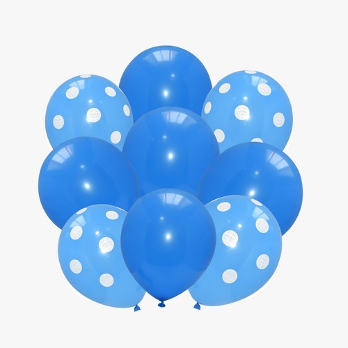 Polka Dot Balloons Air/Helium Dotted Spotty Party Balloon Birthday Wedding UK - Picture 10 of 49