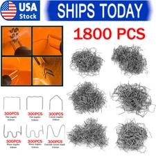 1800X for Car Bumper Fender Hot Staple Plastic Welding Welder Stapler Repair Kit