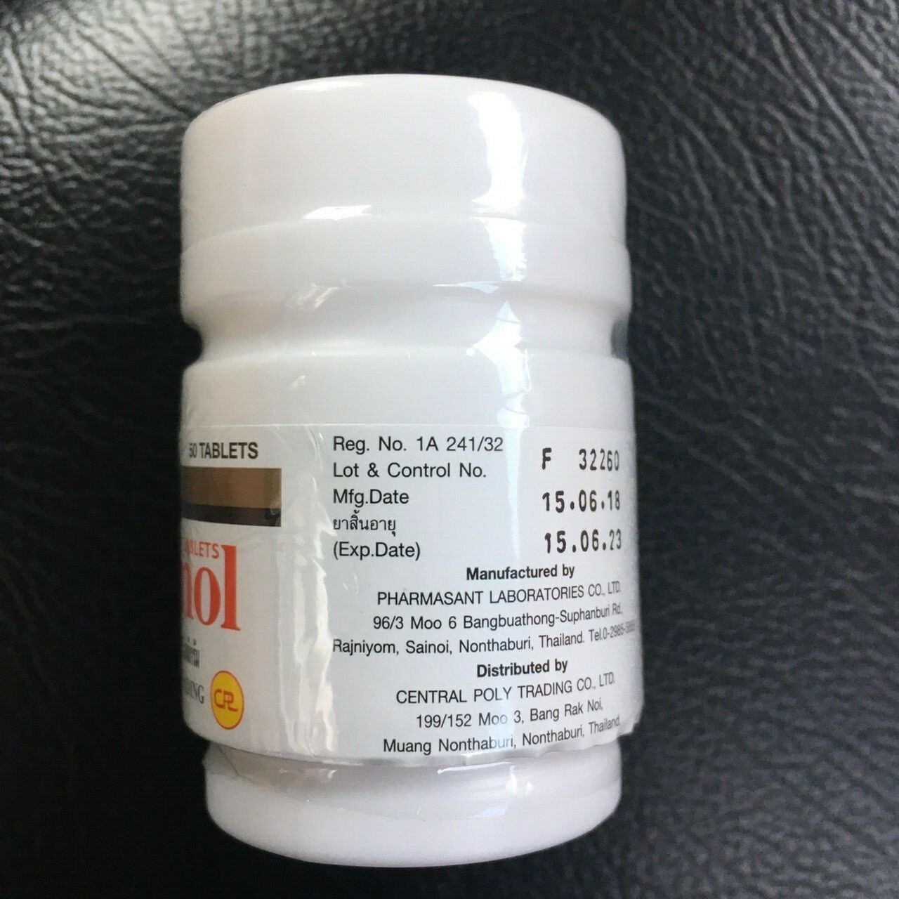 Headache 500 500mg Cemol  Migraine Fever Relief Pain Tablets MG Paracetamol 100