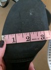 etienne anger black strappy leather heel pump open toe 90s vtg US wmn 8.5 M — photo 8