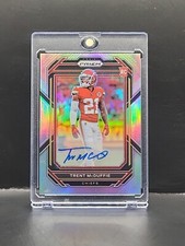 2022 Prizm #372 Trent McDuffie Silver Prizm AUTO GEM Rookie RC Chiefs NM+