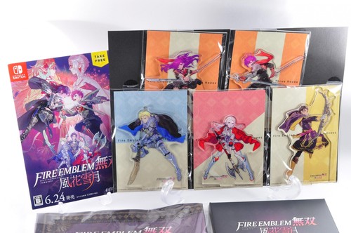 Acrylic Figures Cloth Postcard Fire Emblem Warriors Three Hopes TREASURE BOX - Picture 2 of 12