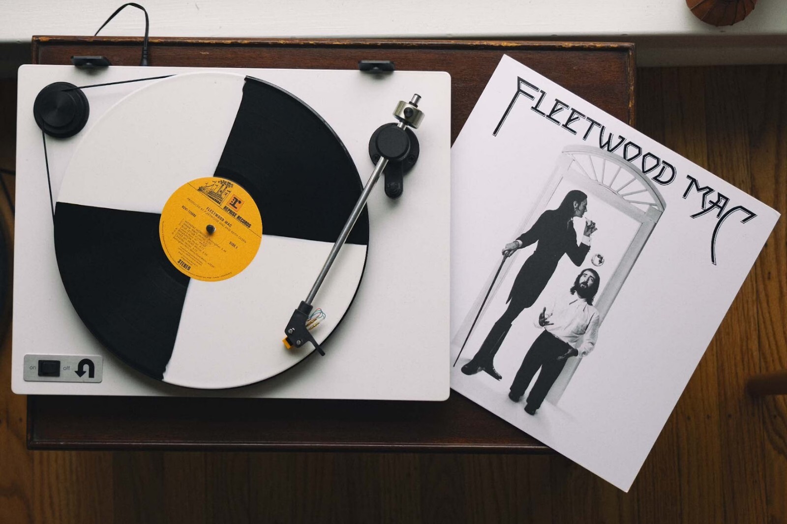 New FLEETWOOD MAC Self Titled BLACK+ WHITE W/HYPE STICKER VMP Vinyl Me Please 