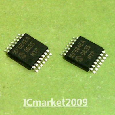 New and original PIC16F684 PIC16F684-I/ST 16F684-I TSSOP-14 Single chip microcontroller Logic chip electronic components IC chip - 502