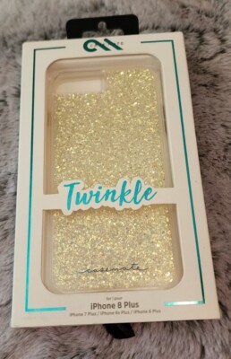 NEW! Case Mate For iPhone 8/7/6/6s Plus - Twinkle Case in Stardust