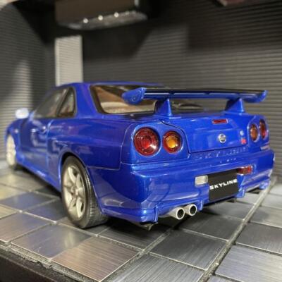 Auto art 1/18 Nissan Skyline GT-R R34 | eBay