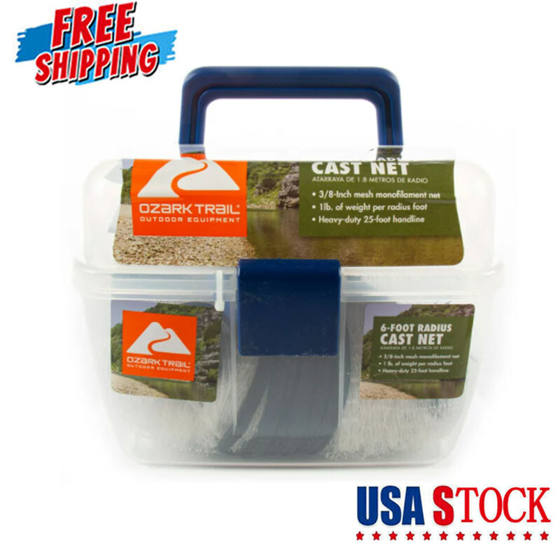Ozark Trail Ft Cast Net Walmart Pro Series Pro Throw Cast Net