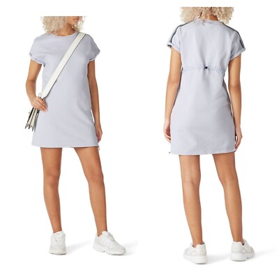 *Bogner Fire + Ice Anica Light Purple/blue  Sweat Shirt Workout Dress Large