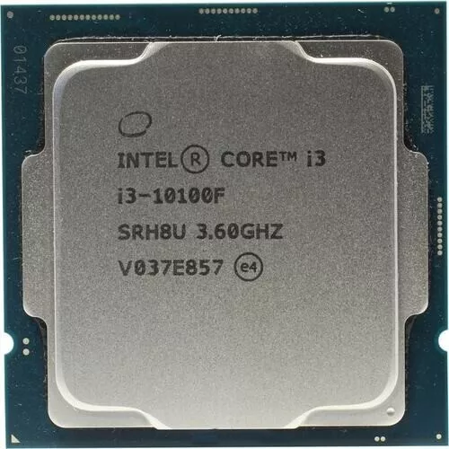 Intel Core i3-10100F 3,6GHz - Socket LGA1200 - Photo 1/2