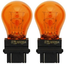 Sylvania LongLife 3757AK 26.9W 8W Two Bulbs Front Turn Signal Replace Stock OE