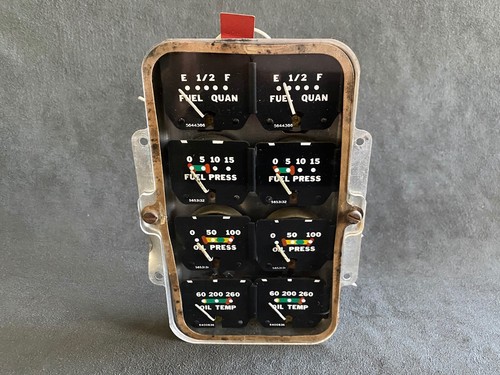 Piper PA-23-250 Aztec Instrument Cluster Gauge - Picture 1 of 12