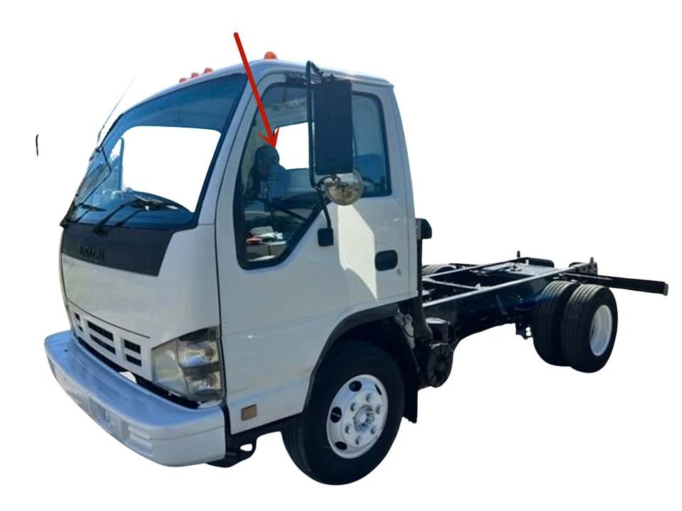 Fit Isuzu (NPR NQR ELF NPR-HD ) Cabover Driver Side Left Front Door Window Glass Foto 2 de 4