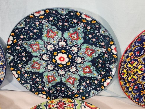 HENXFEN LEAD Colorful Porcelain Dinner Plates, Set of 6, NICE! - 第 3/20 張圖片