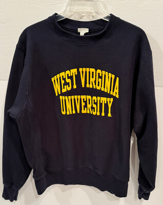West Virginia University Sweatshirt Adult M Medium Champion