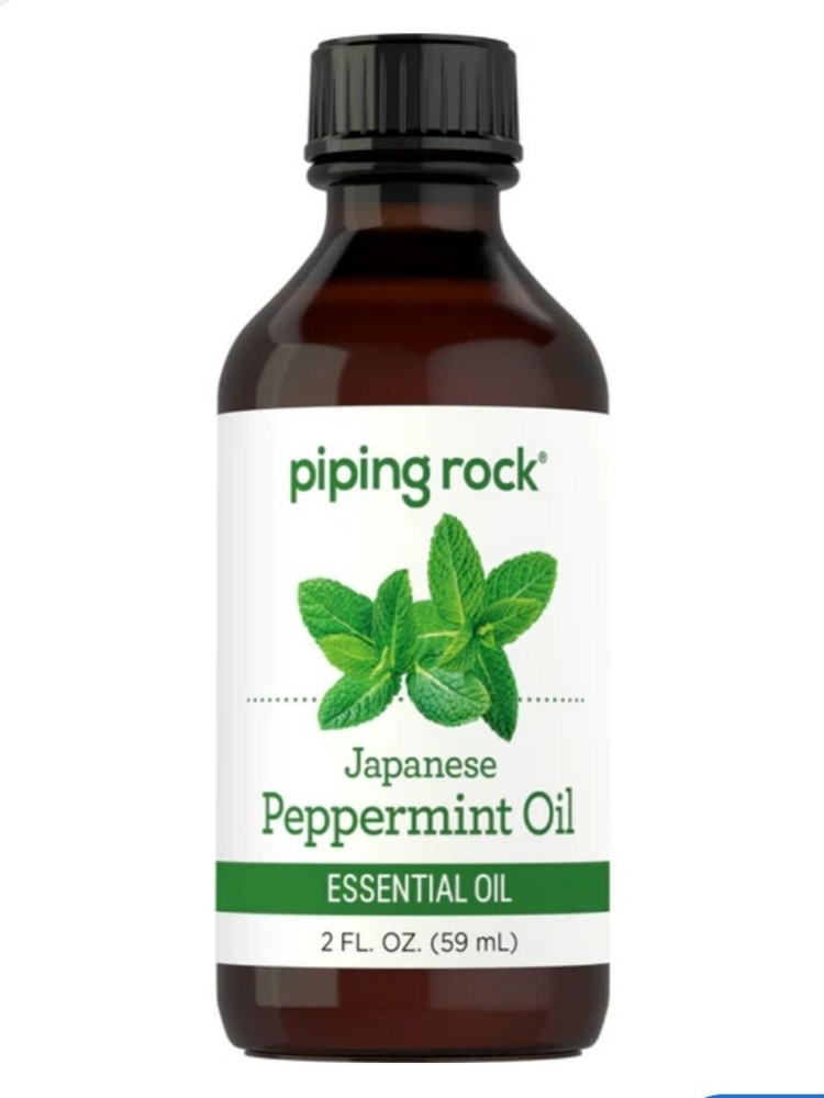 Piping Rock Japanese Peppermint Oil Essential oil 2 fl oz (59ml)