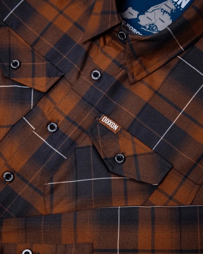 NIP! MEN'S LONG SLEEVE Dixxon Flannel! "THE BOROUGHS" THREE SIZES! FAST SHIP!! - Picture 6 of 8