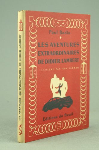 LES AVENTURES EXTRAORDINAIRES DE DIDIER LAMBERT Paul Bodin Seuil en ligne 1945 Livre Book