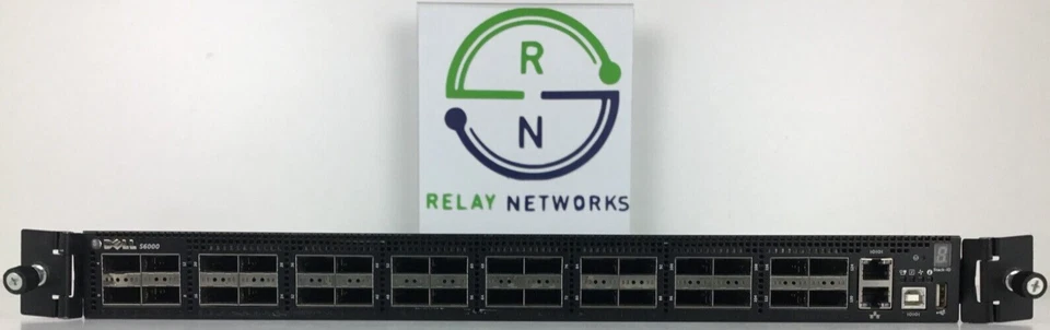 DELL S6000 1U 32-PORT 40GBE QSFP+ 2X P/S LAYER-3 MANAGED SWITCH "SEE PICS" - Image 4 of 4