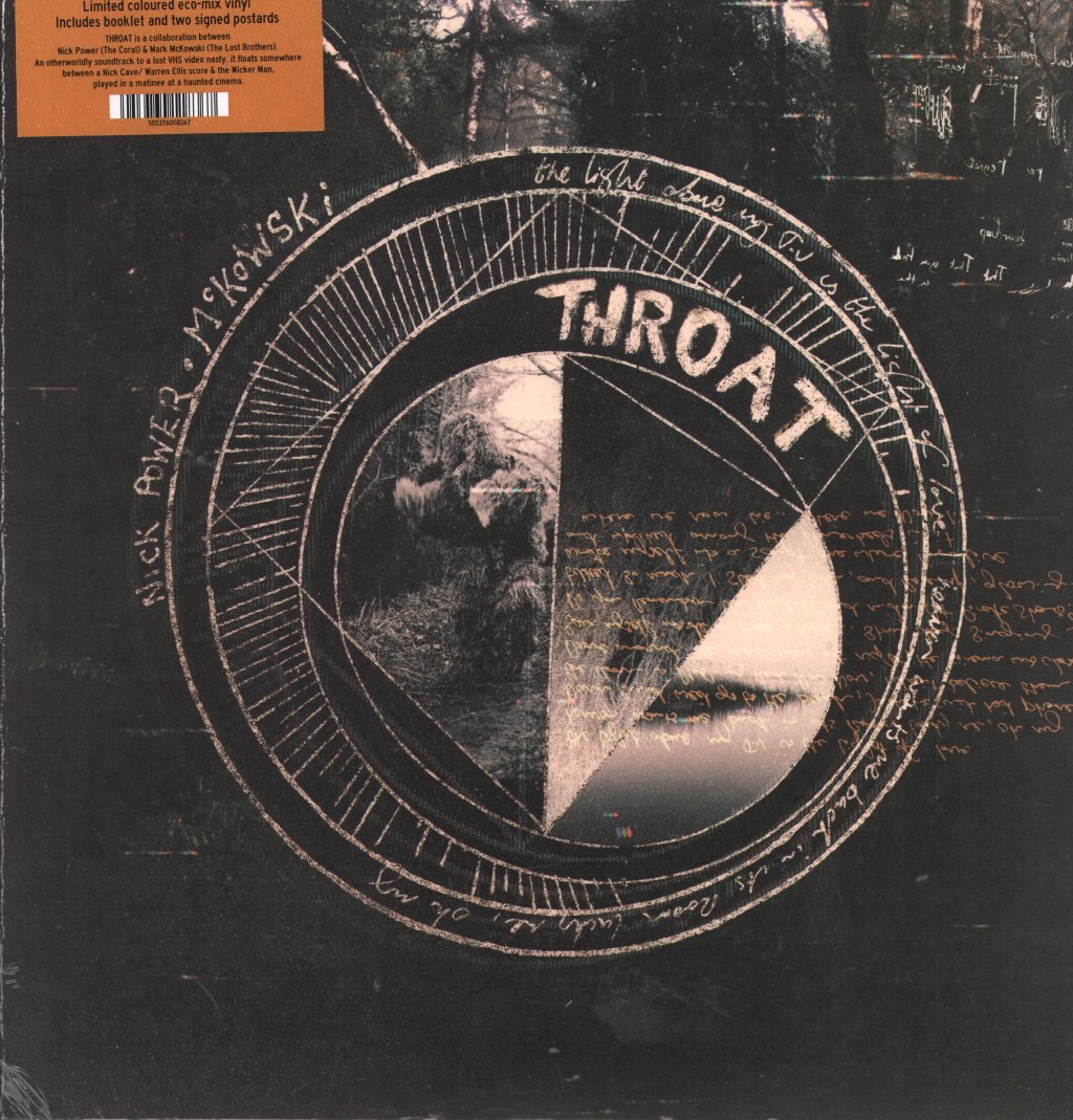 Mark McKowski and Nick Power Throat LP vinyl Europe Deltasonic 2024 Limited