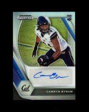 2021 Prizm SILVER REFRACTOR SP ROOKIE CAMRYN BYNUM AUTO RC! Cal VIKINGS 