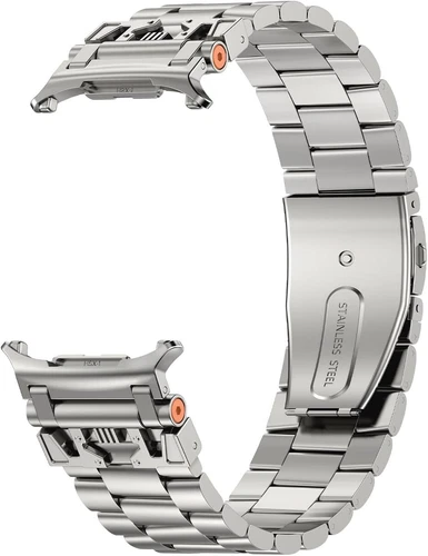 Armor Stainless Steel Strap For Samsung Galaxy Watch 7 Ultra 47mm Band Bracelet - Picture 40 of 47