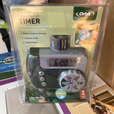 Orbit 62062n 2 Outlet Hose Faucet Timer Water Conservation