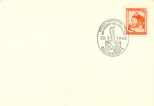 &Ouml;STERREICH "&Ouml;STERR. SKIMEISTERSCHAFT BAD GASTEIN + BAD HOFGASTEIN 22.2.1948"