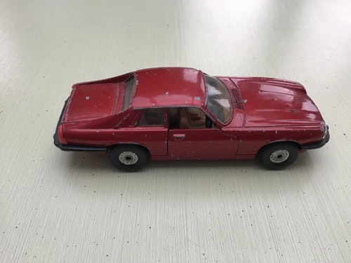 Vintage Corgi Jaguar XJS Red Car Vehicle Model Made In Britain