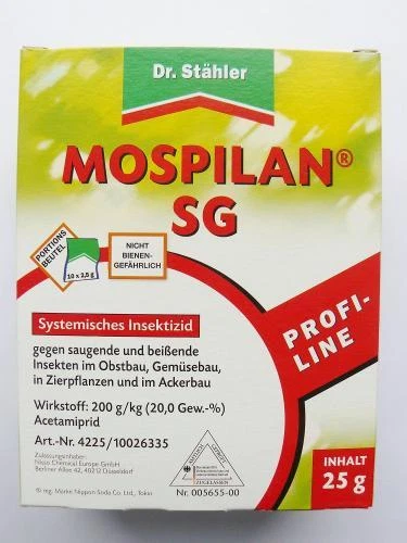 Dr. Stähler MOSPILAN SG 25 g Insektizid Granulat gegen Blattläuse Insekten - Bild 1 von 1