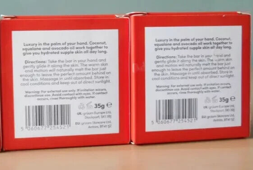 2 x Gruum Vat Facial Moisture Bar 35g each - Christmas Stocking Fillers - Picture 2 of 2