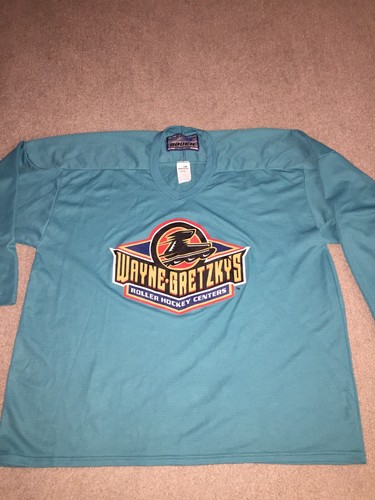 Wayne Gretzky's Roller Hockey Centers Men's Jersey XL Authentic Bauer - Picture 3 of 8