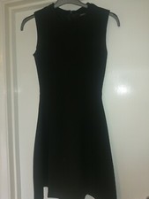 Mango Sleeveless Black Suit Dress (worn once) Size XS